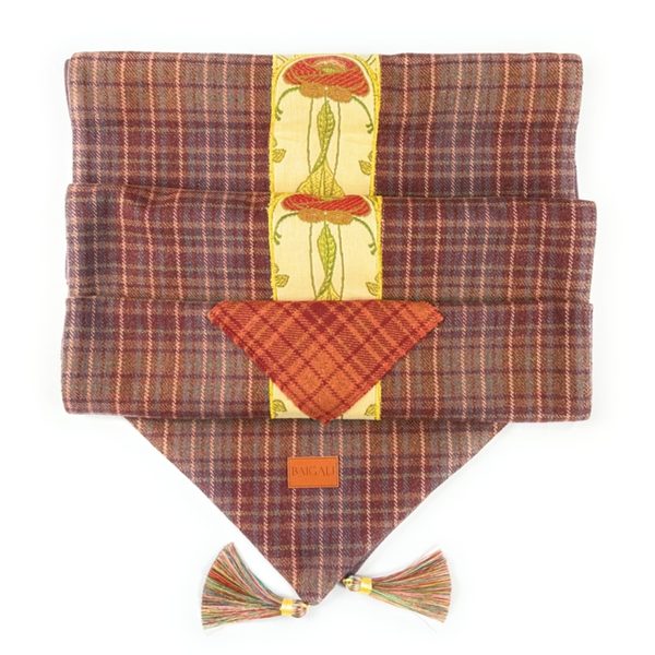 Red Scottish Table Runner