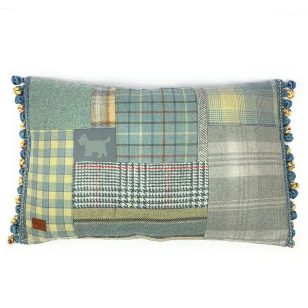 Scottish cushion with scotty dog