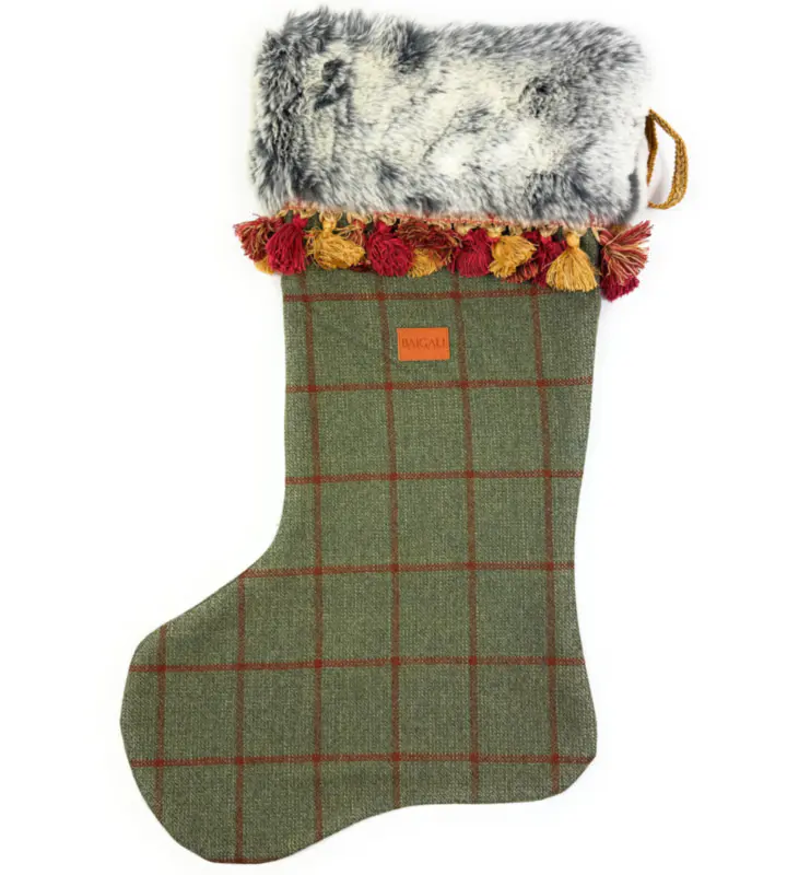 Scottish Christmas Stocking XS035