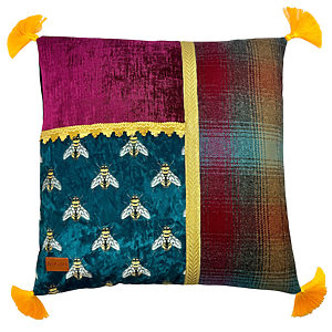 Tassel Cushions can add life to your boring old couch!