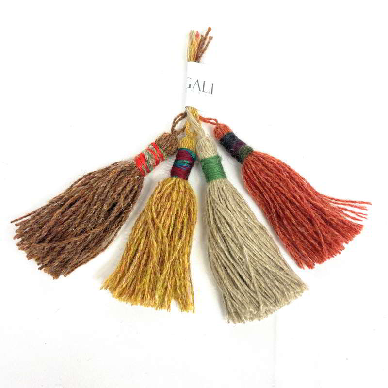 Rugged Scottish Tassels - 4 Handcrafted - Buy online at - Baigali Designs